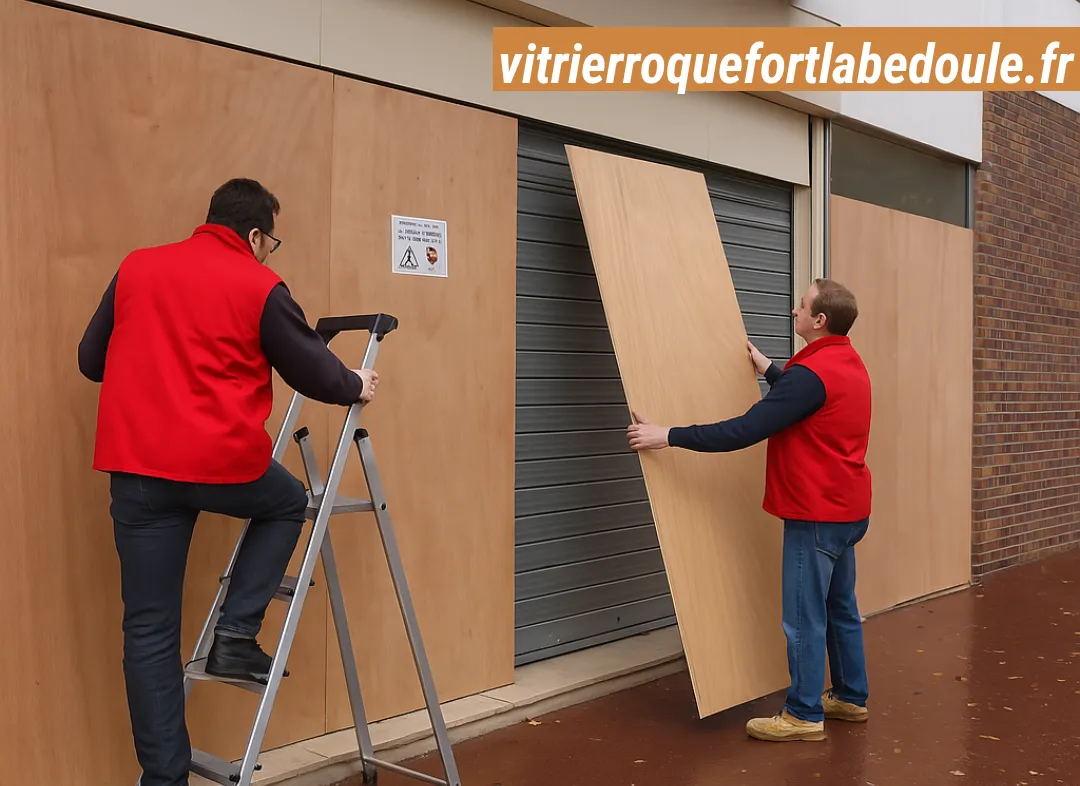 Mise en sécurité fermeture provisoire Roquefort-la-Bédoule